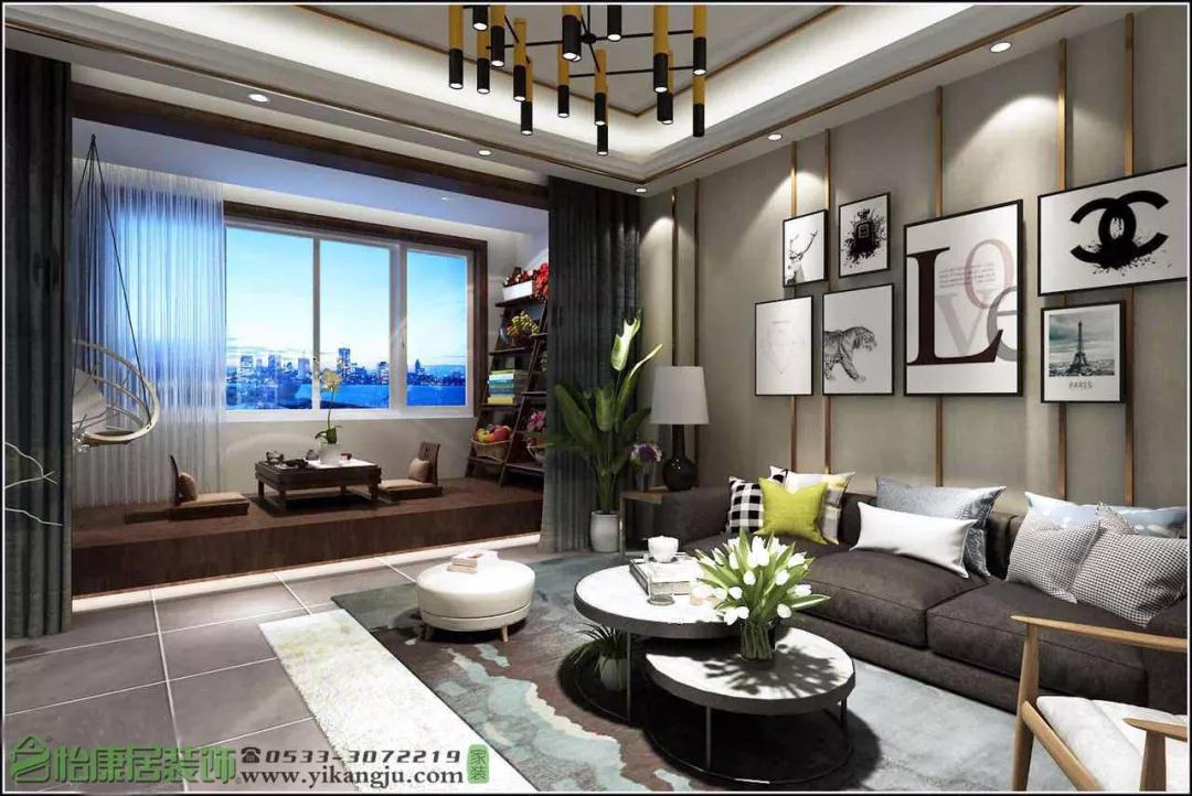 【大牌設(shè)計(jì)展】| 華茂觀邸140㎡后現(xiàn)代風(fēng)格——翰墨琉璃