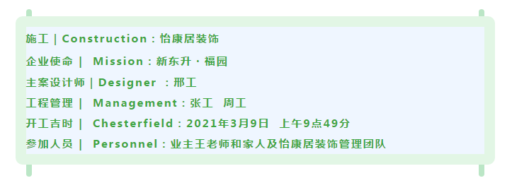 陽春三月，開工大吉 | 恭祝福園王老師福宅開工大吉！