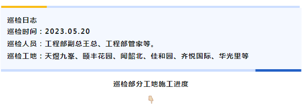 工程部巡檢 | 用心監(jiān)管，始終如一